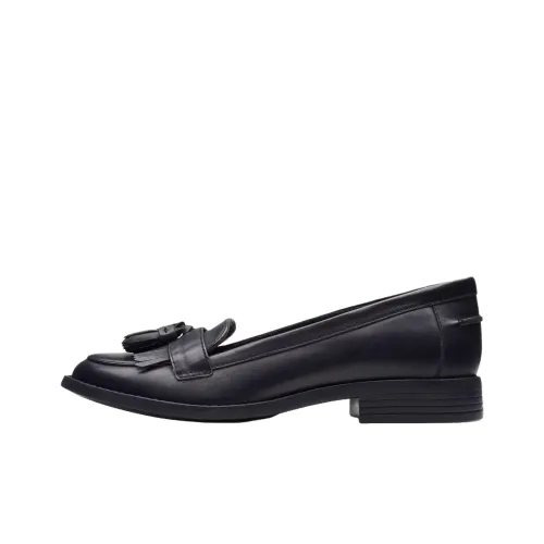 Clarks Camzin Angelica Лоферы 2,5 см Женские Черные