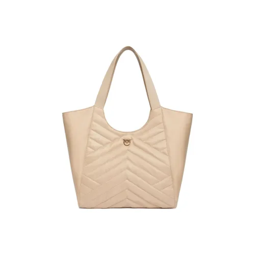 PINKO Нейлоновая сумка-тоут сумка для покупок женская бежевая