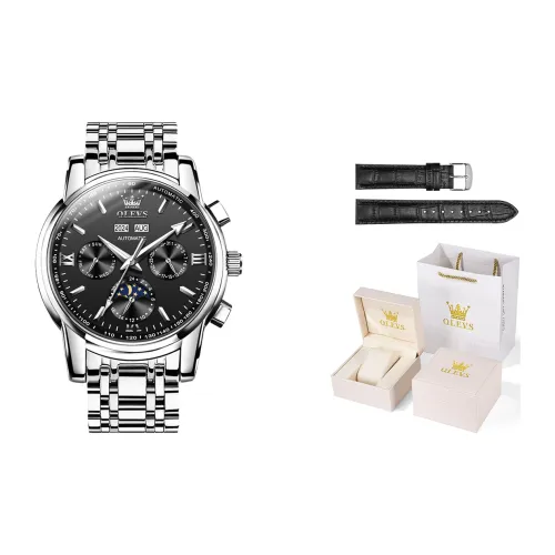 OLEVS Автоматический Механический Movement Мужские Часы Play The Cool Series 42mm*20mm*22mm