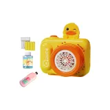 Желтая уточка Камера Пузырьки Машина [Зарядная версия] с 1000 мл Решением для пузырьков