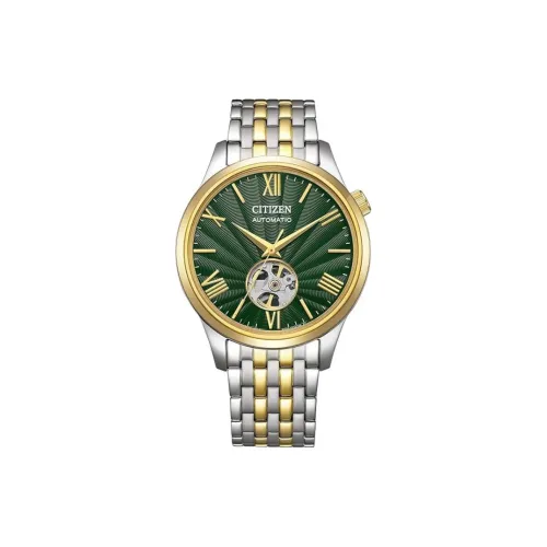 CITIZEN Mechanical Watch Series Автоматический механический механизм нержавеющая сталь ремешок часы 40 мм мужские часы зеленый циферблат