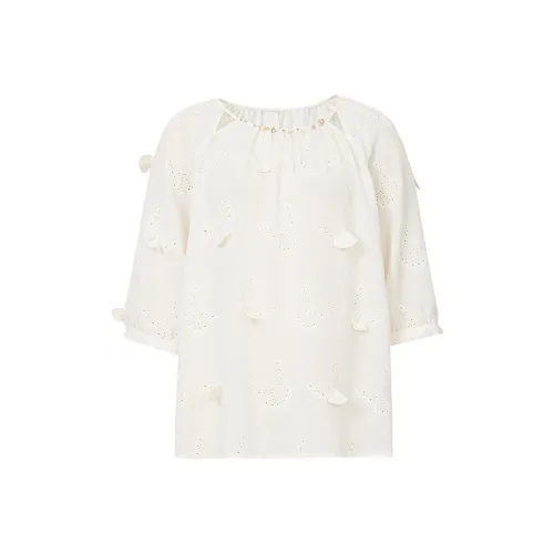 Hopeshow Экрю 004 Женские Рубашки