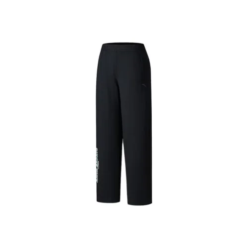Anta Life Collection Черные Женские Спортивные Брюки