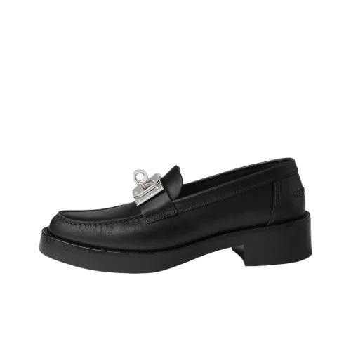 HERMES Лоферы Черные Женские