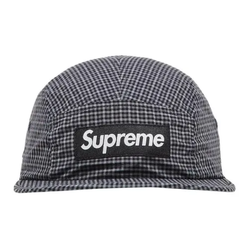 Supreme x Cordura Хлопковая Смешанная Кепка Унисекс Черная