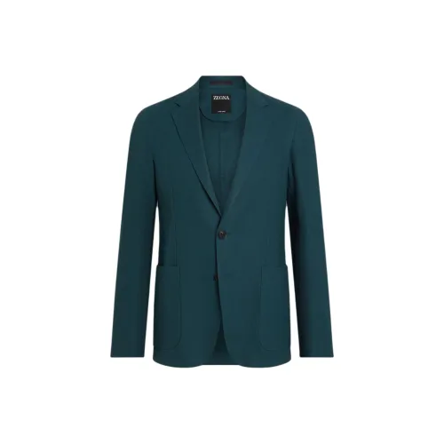 Ermenegildo Zegna Темно-синий, зеленый, мужской, деловые костюмы