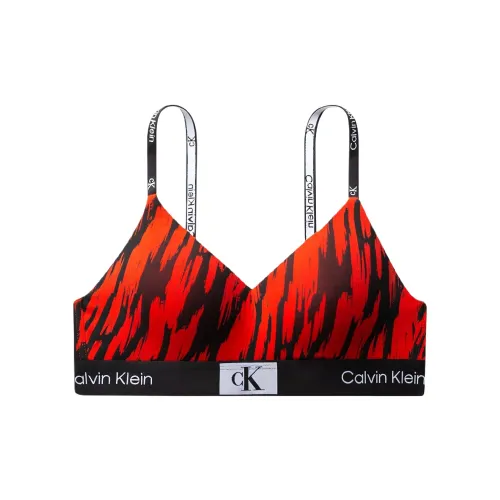 Calvin Klein CK96 Series Бюстгальтер Женский Рубиновый Красный