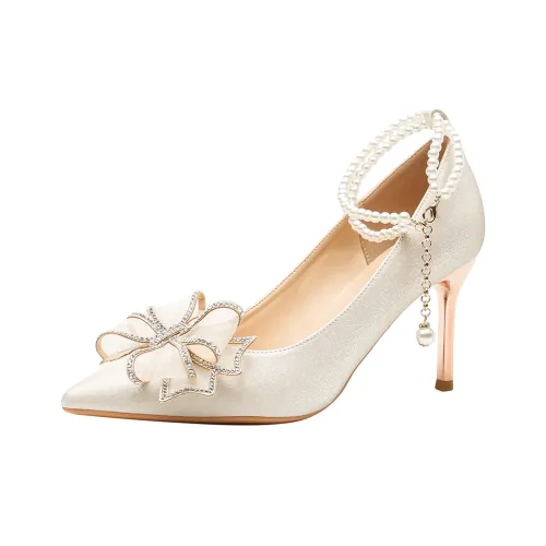 GOSO Узкий каблук Высокие каблуки 6 см Женские Абрикос