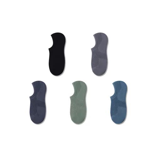 MIIOW No Show Носки Мужские упаковка из 5 пар