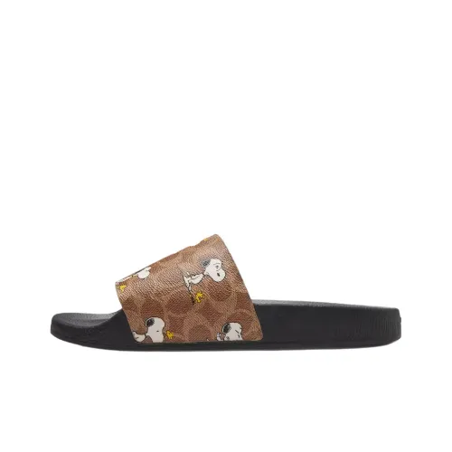 PEANUTS x COACH Слипоны Мужской Умбра