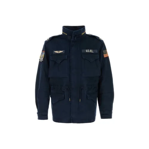 Polo Ralph Lauren SS25 Куртки и Пальто Мужской Морской Синий