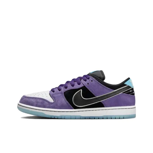 Hayley Wilson x Nike Dunk SB Slip Resistant Abrasion Resistant Low Top Скейтборд Кроссовки Unisex Фиолетовый Черный Белый
