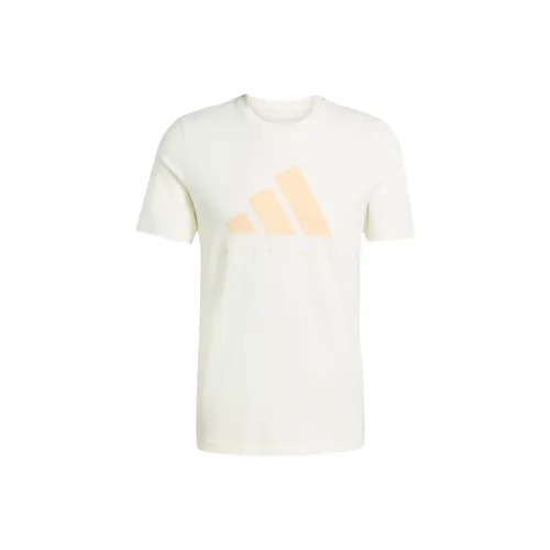 adidas clothing Рубашка унисекс экрю T