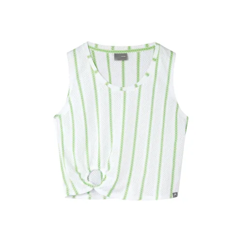 Голова Мятно-зеленый 14 Женские спортивные майки без рукавов