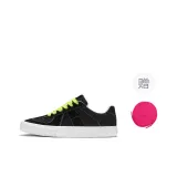 Белый, черный, зеленый [Бесплатно фиолетовые шнурки]