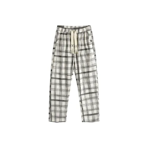 Американский винтаж квадратный текстурированный Feel неформальный стиль удобный дружественный к коже свободный крой повседневные брюки унисекс