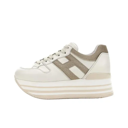 HOGAN H222 Maxi Low Топ Повседневная обувь Женская Белая