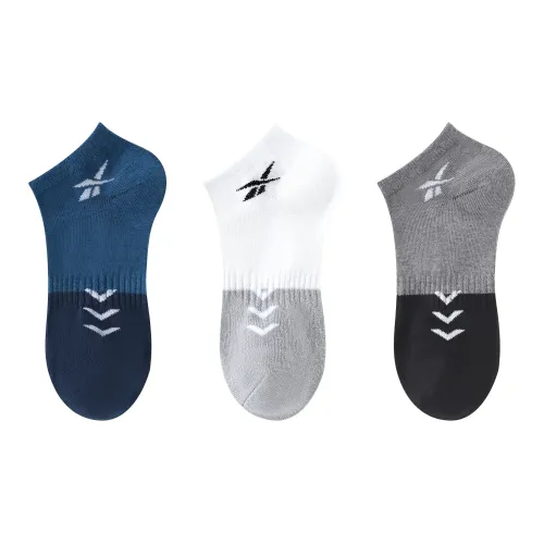 Reebok 3 шт. Смешанный цвет Унисекс Носки