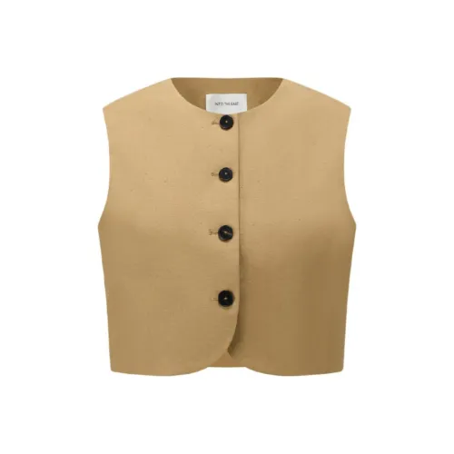 INTO THE EAST Верблюжий Женские Жилеты