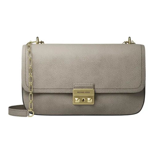 MICHAEL KORS Tribeca Нубук Плечевая сумка Большая Женская Цвет Березовая древесина