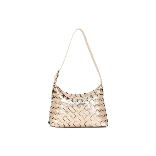 CLEVER KETCH ПУ (полиуретан) Сумка через плечо Стандартная Женская Золотая