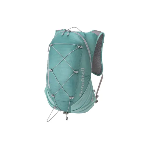 MONTBELL 15L Альпинистский рюкзак Outdoor Сумка Nylon Светло-Синий Женский
