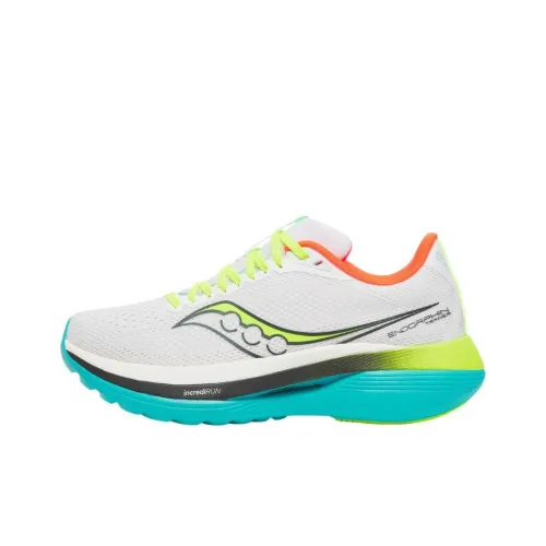 Saucony Endorphin Trainer Low Топ Беговые кроссовки Женские Серый Зеленый