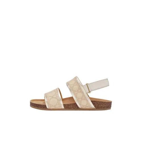 DIOR Низкий Топ Детские Сандалии Бежевые Детские