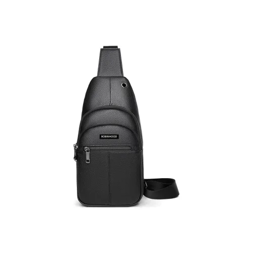 ROBINHOOD Сумка через плечо из коровьей кожи стандартная мужская черная коричневая