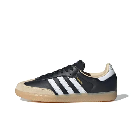 Adidas Originals SAMBA OG Low Топ Скейтборд Кроссовки Мужские Основной Черный