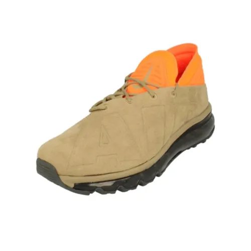 Nike Air Max Flair Устойчивый к истиранию низкий топ для бега Мужской Коричневый Оранжевый Черный