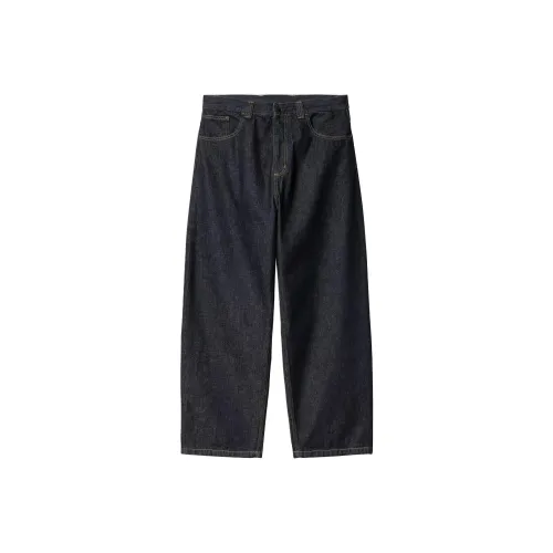 Carhartt WIP Blue Men's Jeans Кархартт WIP Синий Мужской Джинсы