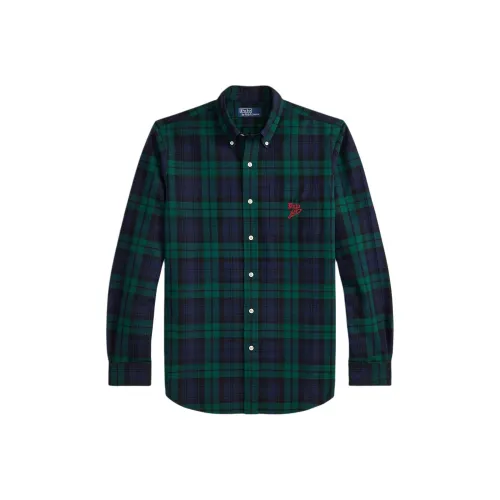 Polo Ralph Lauren Рубашка Мужская Морская Зеленая