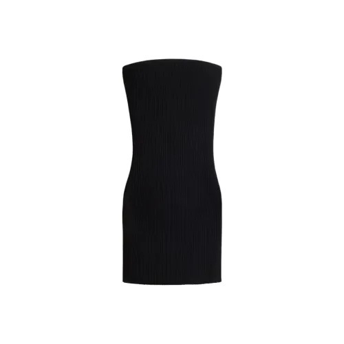 H&M Черные Женские Платья без рукавов