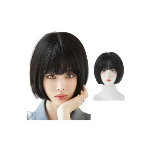 QIJIEHUANGHOU Универсальная парик для коротких волос