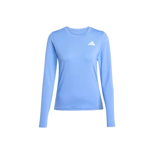 Adidas 3 Stripes Blue Женские Футболки