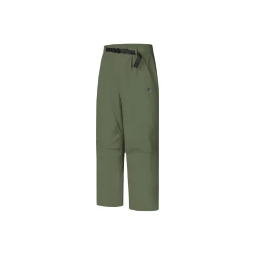 FILA Фитнес Повседневные брюки Мужской Army Кожа Зеленый KK