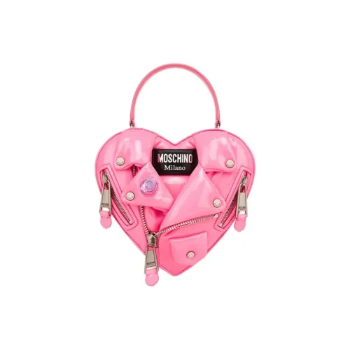 MOSCHINO Сумка из синтетической кожи в форме сердца сумка через плечо сумка для женщин розовая