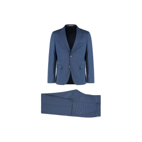 Hugo Boss Бизнес-костюм мужской синий