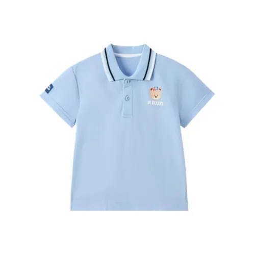 PAW IN PAW Cartoon Bear Короткий рукав Polo для детей 3-7 лет