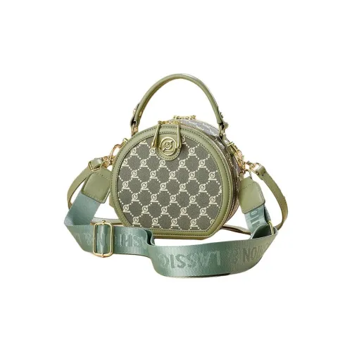 Boniu ПУ (полиуретан) Маленькая круглая сумка сумка через плечо сумка обычная женская многоцветная