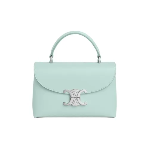 CELINE TEEN NINO Сумка через плечо из коровьей кожи сумка для женщин аква-светло-зеленый