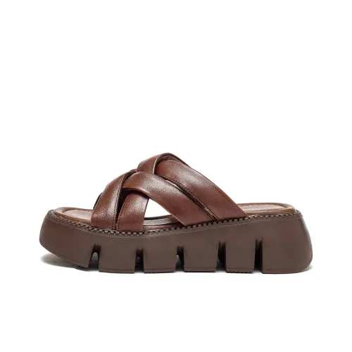 JAY Резина Пена Подошва Устойчивая к Износу Слипоны Женские