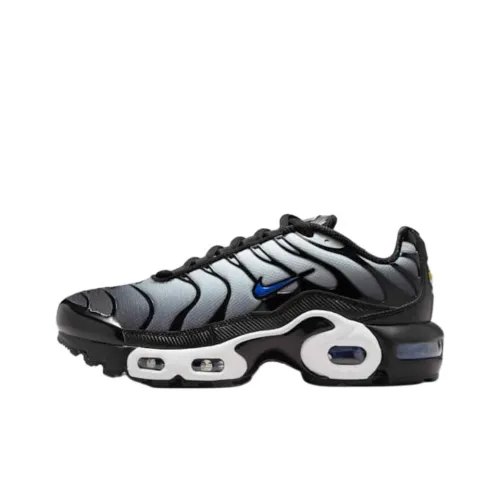 Nike Air Max Plus Устойчивый к истиранию Низкий Топ Детская Беговая Обувь Черный Серый Синий Подростки