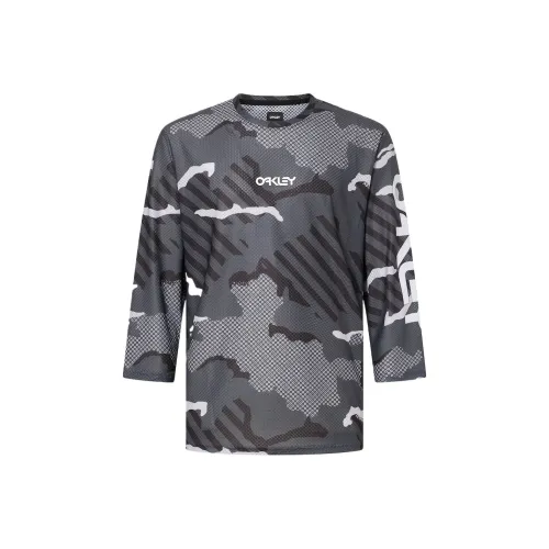 Oakley Черные полосы/Камуфляж Мужская Велосипедная одежда