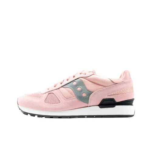 Saucony Shadow Original Износостойкий Низкий Топ Повседневная Обувь Унисекс Розовый