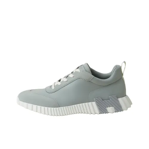 HERMES Bouncing Low Топ Повседневная обувь Мужская Облачный серый