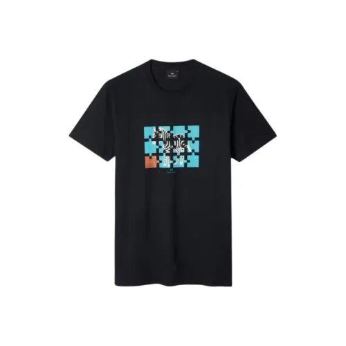 Paul Smith Морской Синий Мужская T-Рубашка