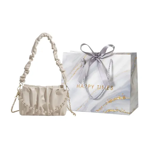 Miss Angel ПУ (полиуретан) Портативный Подмышечный Сумка через плечо Женская Белый Серебристый Черный