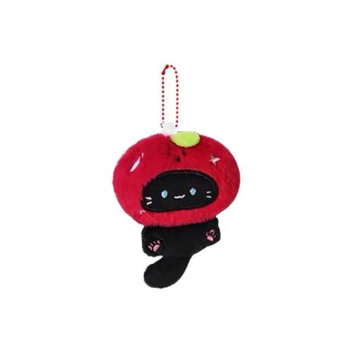 A Little Tide To Play Food Котенок Squeaks Куклы Плюшевый Брелок 7 см Рекомендуемый рост